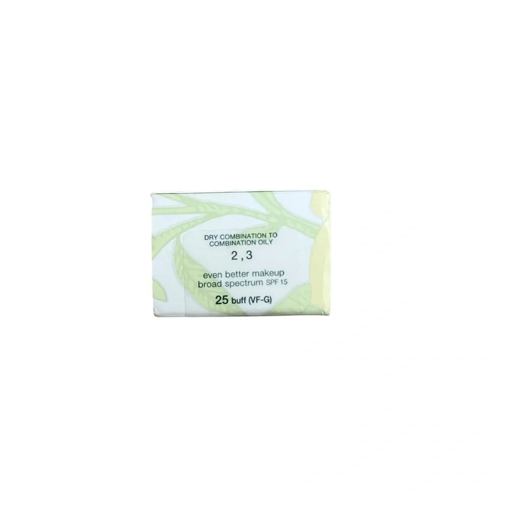 NWT Clinique Even Better Makeup SPF 15 - 25 Buff (VF-G)